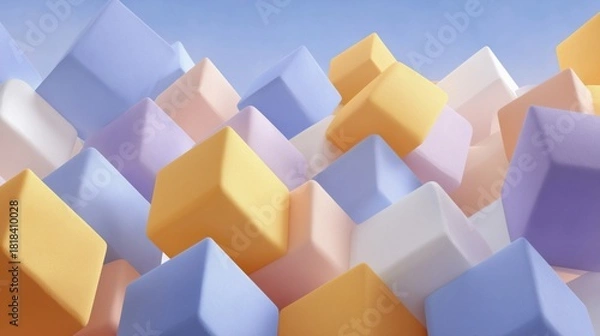 Obraz Abstract cubes