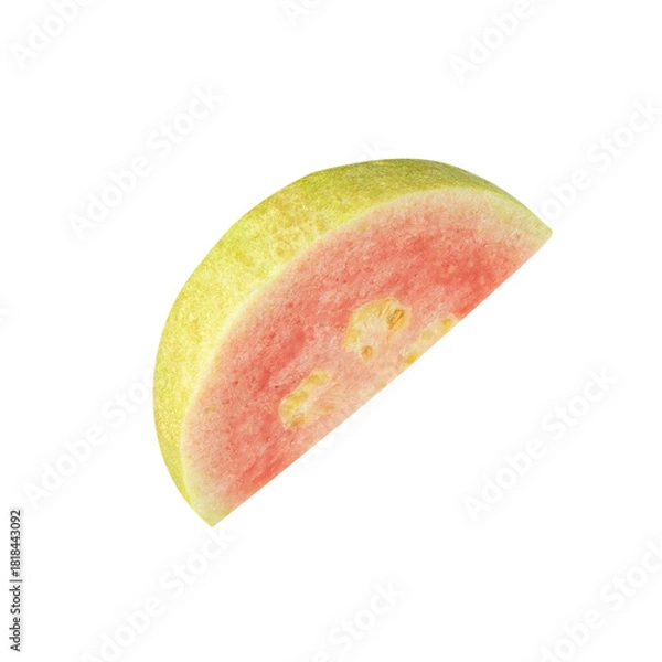 Fototapeta Pink Guava, cutout, full depth of field.
