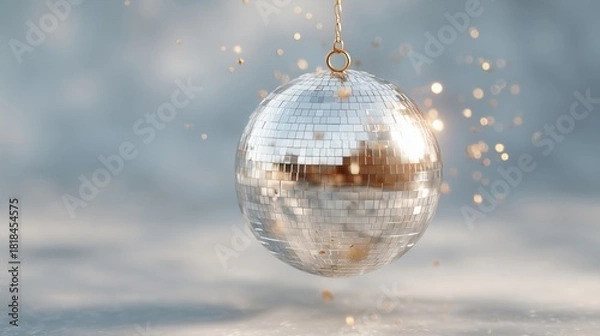 Fototapeta Disco ball with a star filter