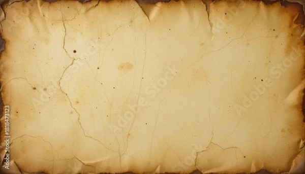 Fototapeta Aged Parchment Texture Background