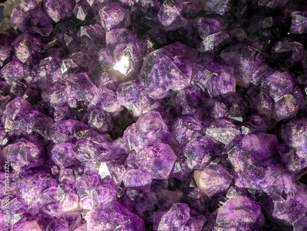 Obraz amethyst mineral background