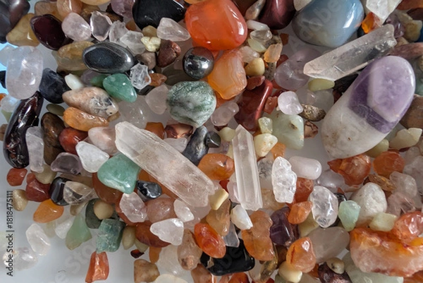 Obraz mineral collection texture