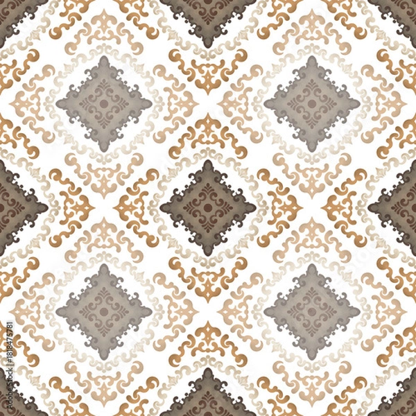Obraz set of seamless patterns
