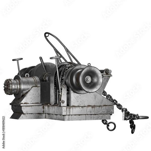 Obraz Ship Windlass Winch Marine Anchor Handling Equipment