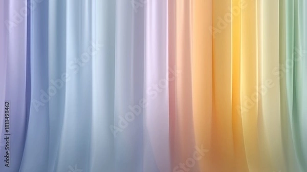 Fototapeta Rainbow Gradient Lines