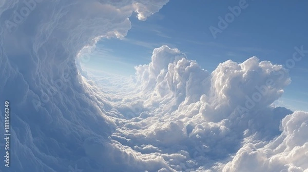 Fototapeta Sky tunnel