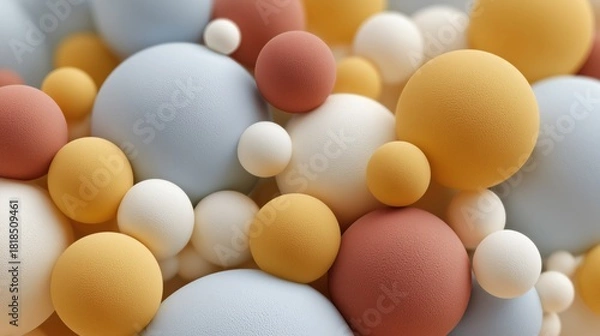 Fototapeta Spheres pattern