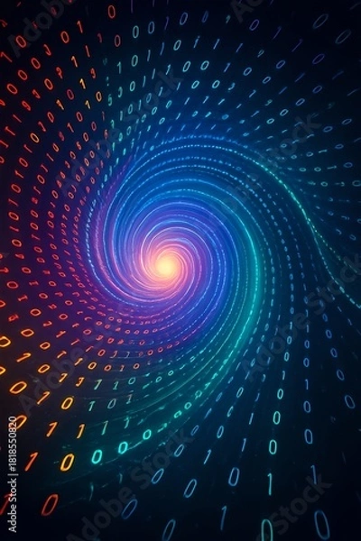 Obraz fractal burst background