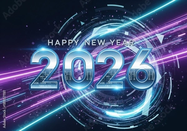 Obraz Happy New Year 2026