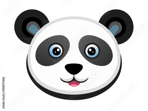Fototapeta panda bear cartoon