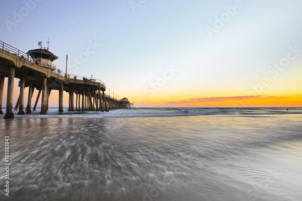 Obraz Sunset Huntington Beach 