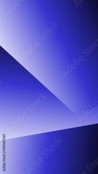 Obraz Soft Blue Gradient Minimalist Phone Wallpaper Background