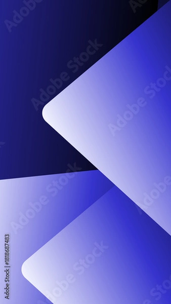 Obraz Soft Blue Gradient Minimalist Phone Wallpaper Background