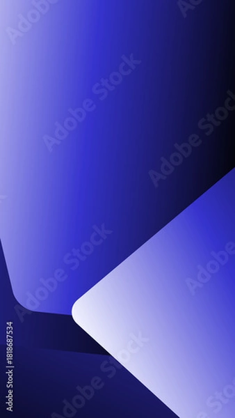 Obraz Soft Blue Gradient Minimalist Phone Wallpaper Background