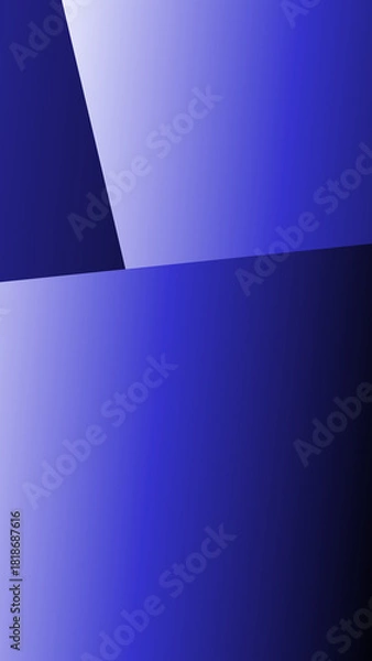 Obraz Soft Blue Gradient Minimalist Phone Wallpaper Background