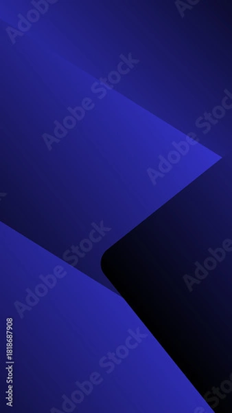 Obraz Soft Blue Gradient Minimalist Phone Wallpaper Background