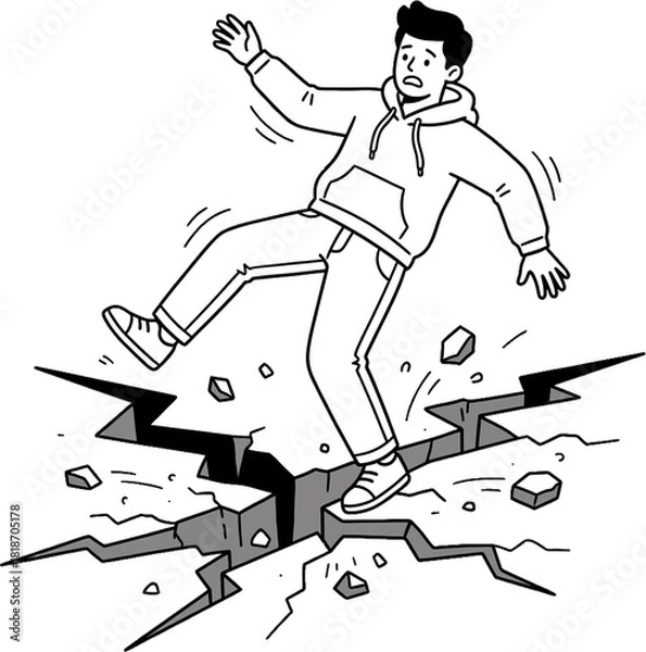 Obraz 지진 싱크홀 