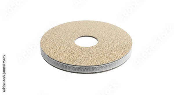 Fototapeta Beautiful visual representation of pad, disc, wheel emphasizing realism and artistic photography approach for modern branding and lifestyle representation