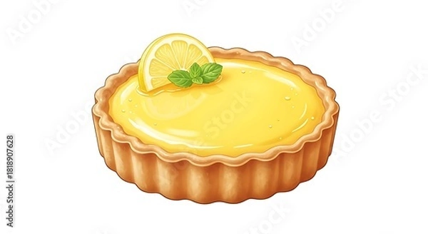 Obraz lemon tart