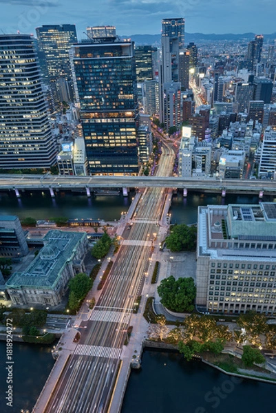 Obraz 大阪市の風景