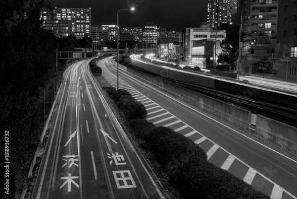 Obraz 大阪府の夜景