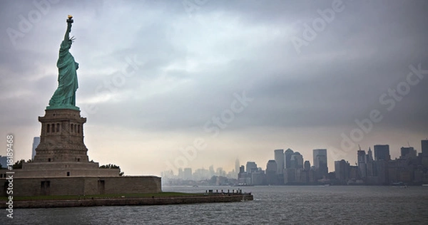 Obraz Patrząc na Manhattan