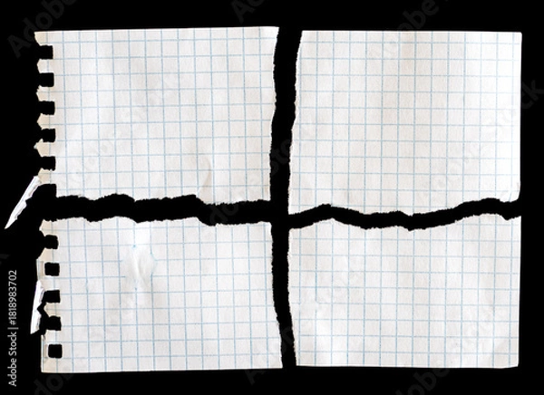 Obraz Notebook papers