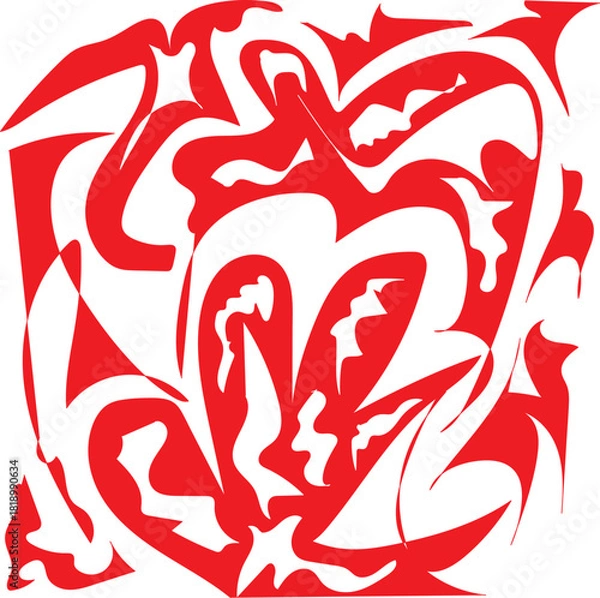 Fototapeta “Valentine and Christmas Gift Wrapper Wallpaper Design, Festive Patterned Backgrounds for Holiday Packaging, Romantic and Seasonal Printable Decorative Graphics”