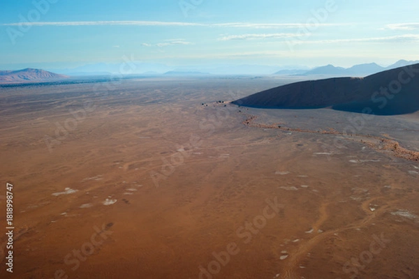 Obraz desert sand dunes  Sossusvlei, Namibia