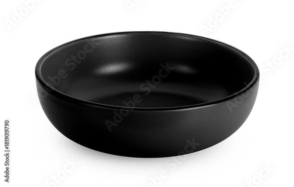 Obraz empty bowl isolated on white background.