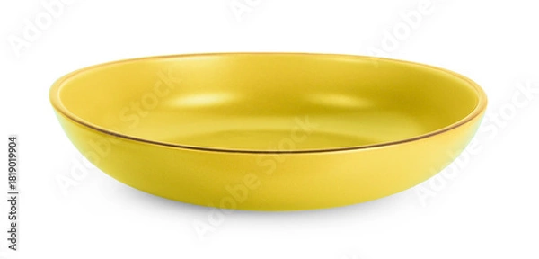 Obraz empty bowl isolated on white background.