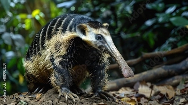 Obraz Curious Anteater in Natural Pose