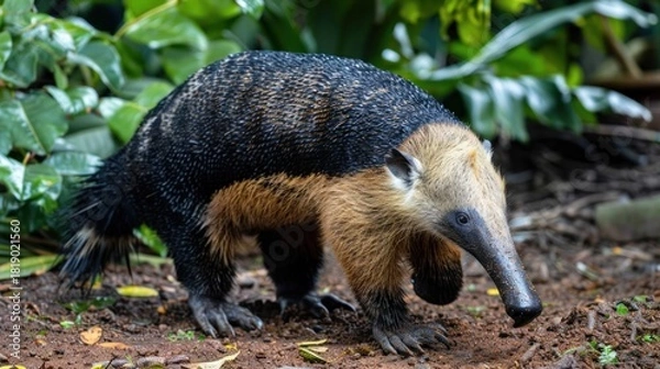 Obraz Curious Anteater in Natural Pose
