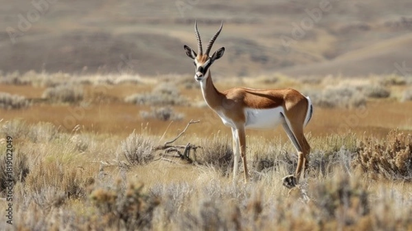 Obraz Graceful Antelope Standing in Wilderness