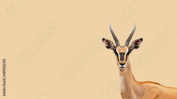 Obraz Graceful Antelope Standing in Wilderness