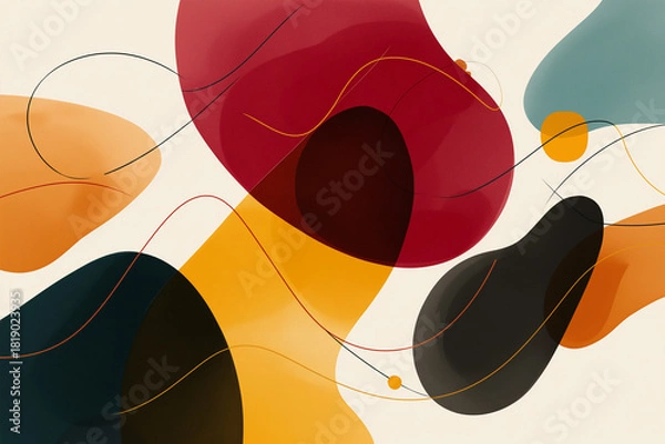 Fototapeta abstract colorful background