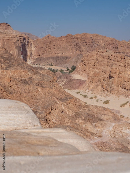 Obraz White Canyon in Egypt