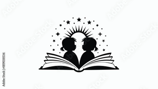 Fototapeta Abstract geometric composition featuring bold lines shapes and a vibrant color palette including red green blue and yellow suitable for modern design projects