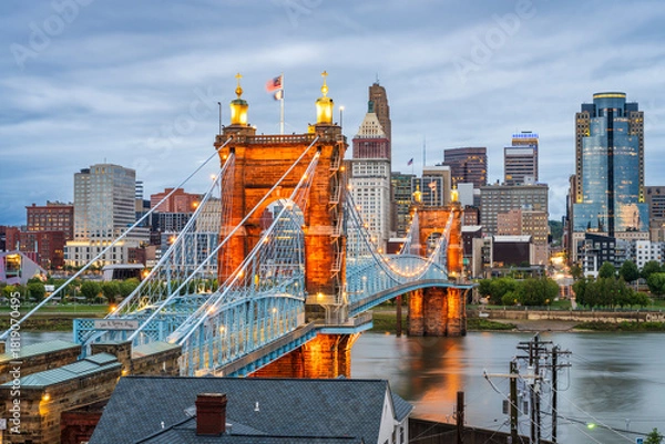 Obraz Cincinnati, Ohio, USA