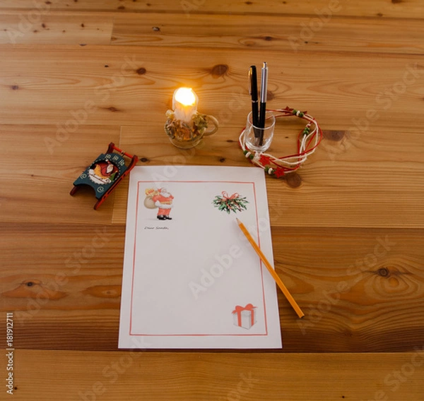Obraz lettera a babbo natale