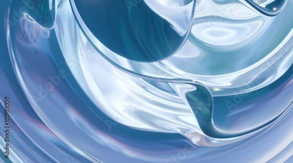 Fototapeta 抽象的な青い背景