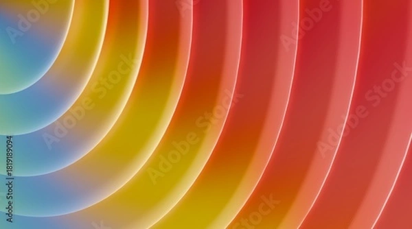 Fototapeta カラフルな光の背景