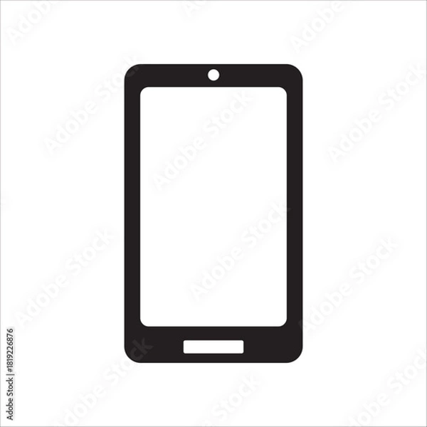 Obraz smart phone isolated on white