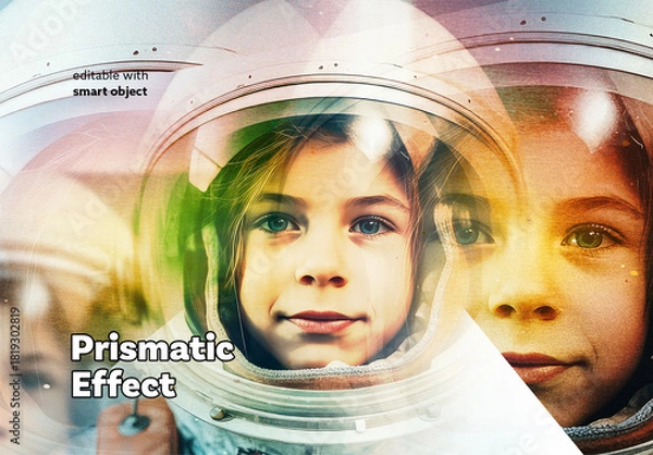 Fototapeta Prismatic Photo Effect