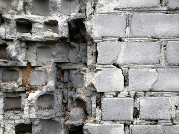 Obraz old brick wall