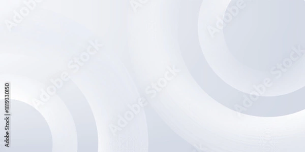 Fototapeta Simple lines grey background with dynamic circle lines abstract simple design nice