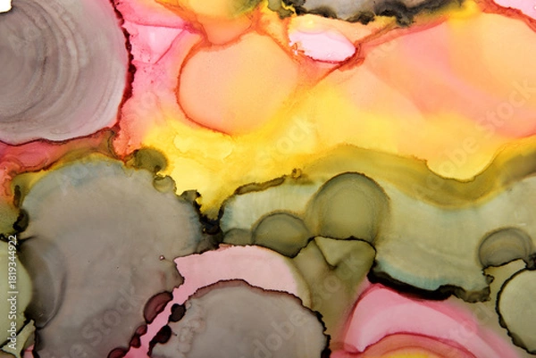 Fototapeta art background from colorful spots