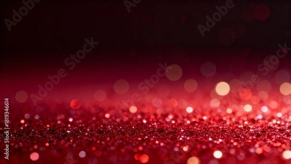 Obraz 반짝이는레드글리터배경