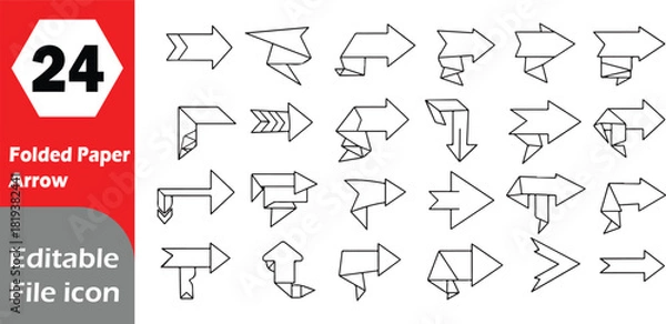 Obraz Versatile icon set with diverse color options and modern typography