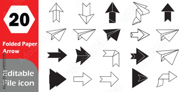 Obraz Versatile icon pack for digital design and branding applications